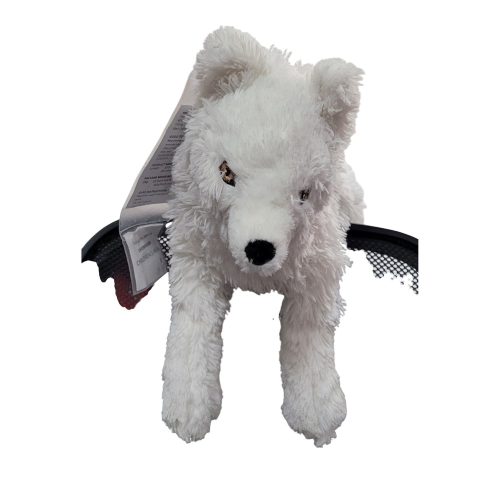 IKEA SKOGSDUVA Arctic Fox Plush White 23.5" Stuffed Animal New With Tags Large